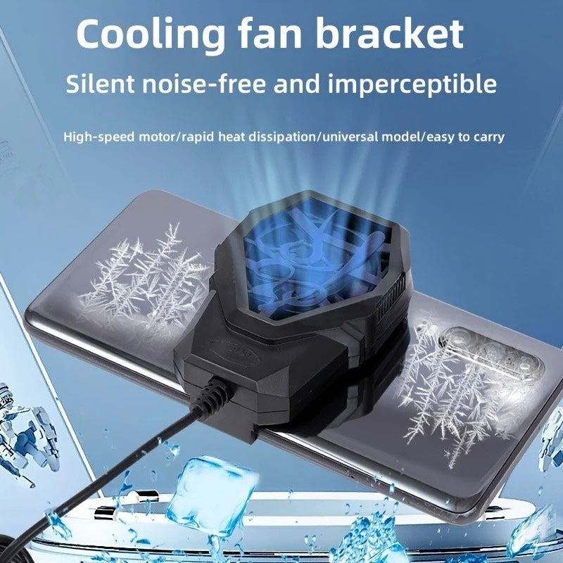 Powerful Mobile Cooling Fan for All Mobiles