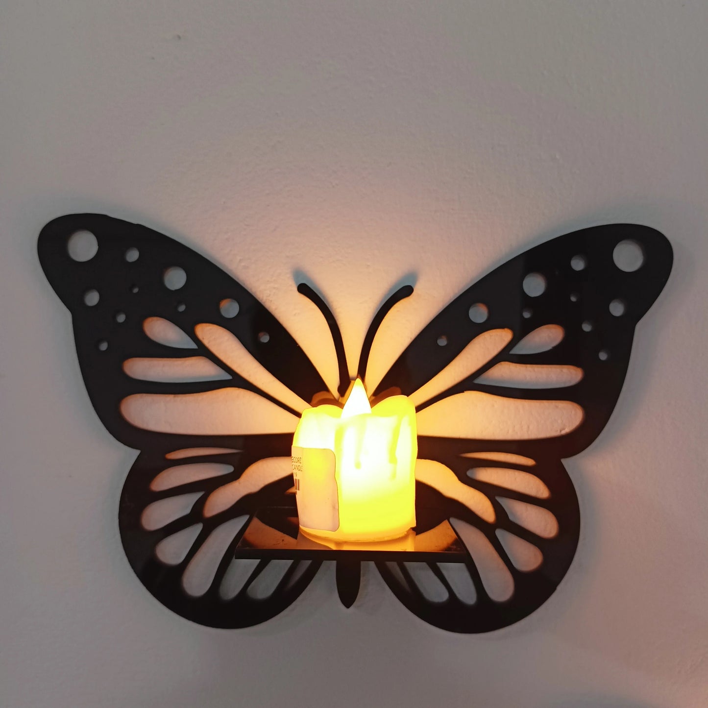 Butterfly Wall Shelf, Decoration Candlestick,