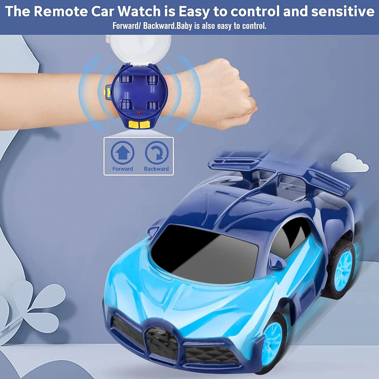 Kids Car Watch Remote Control Toy ,Rechargeable